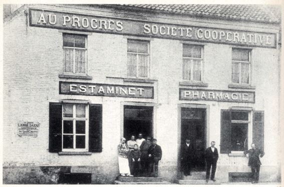 La prima Maison du Peuple in Belgio (1872)