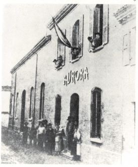 La Casa Aurora nel sobborgo di Saffi a Ravenna (maggio 1904)