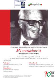 mi mancherai