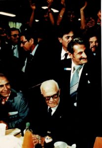 Pertini in fabbrica. 
