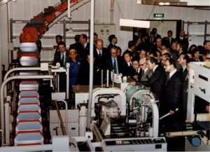 Tokyo. Visita al quotidiano «Asahi Shimbun».